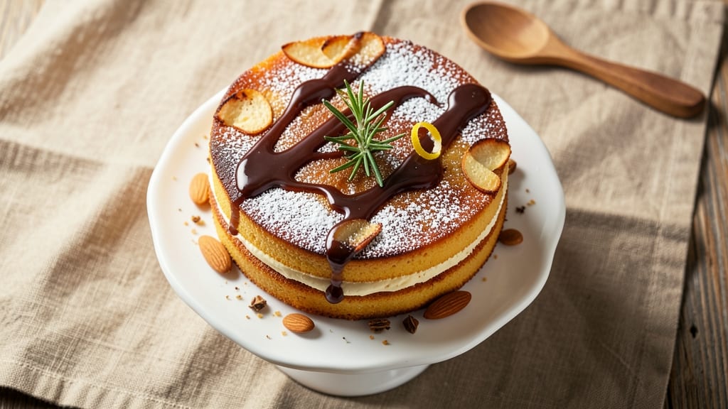 Amaretto Cream Cake Recipe: Nutty Liqueur Swirls and Velvety Layers