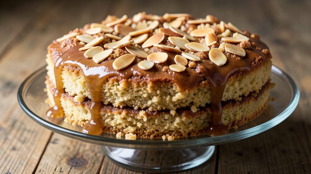 Almond Rum Cake Recipe: Boozy Moisture and Toasted Nut Crunch