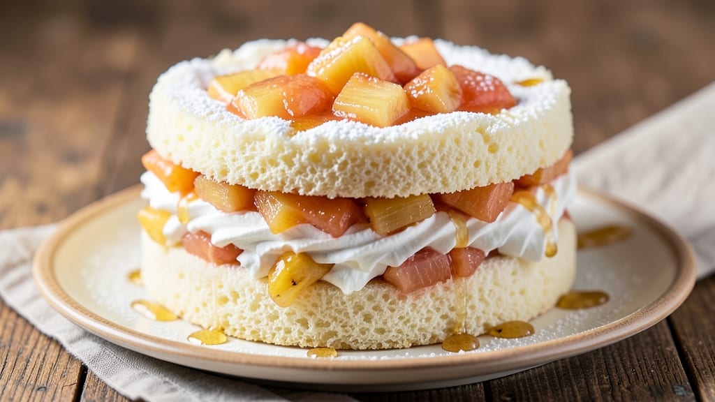 Angel Food Cake Recipe With Pineapple And Cool Whip: Tropical Layers of Lightness and Creamy Cool Whip Bliss