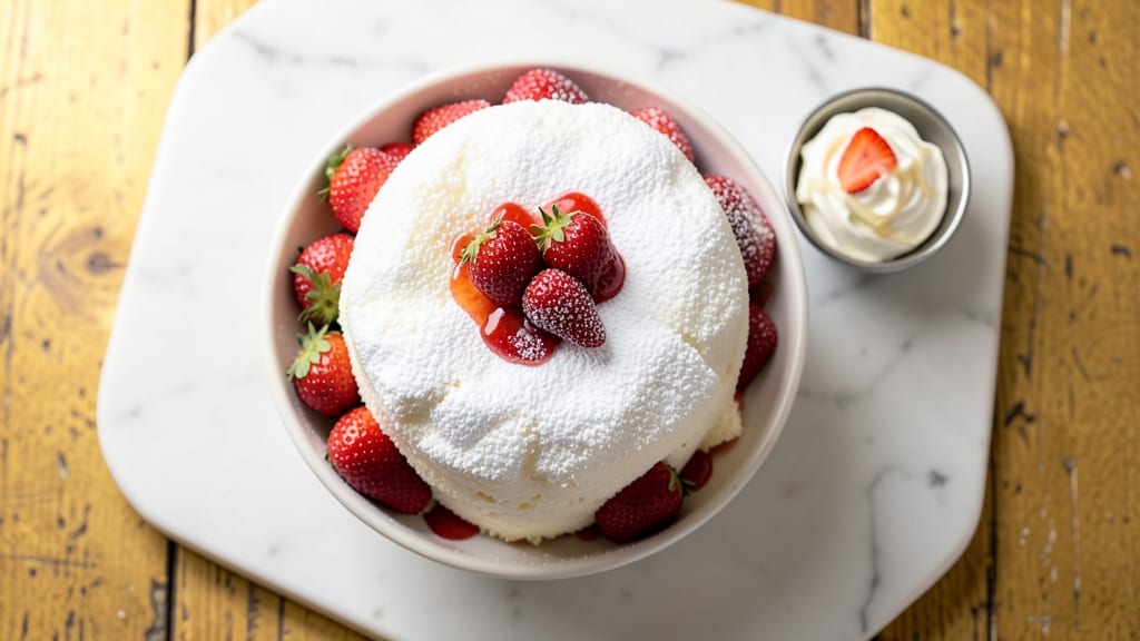 Angel Food Cake Shortcake Recipe: Cloud-Light Layers With Berry-Bright Topping