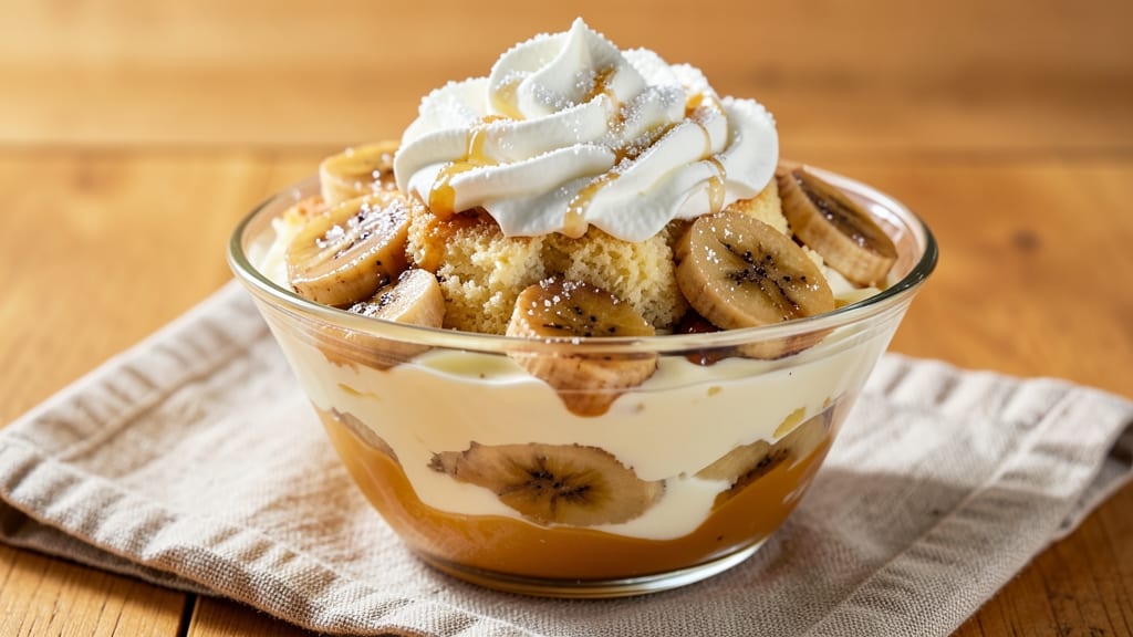 Angel Food Cake Banana Pudding Recipe: Light-as-Air Layers With Vanilla Cream and Banana Bliss
