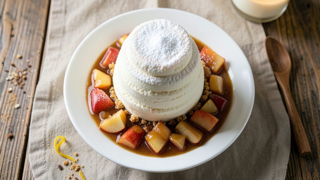 Angel Food Cake and Apple Pie Filling Recipe: Light Cloud Meets Spiced Autumn Bite
