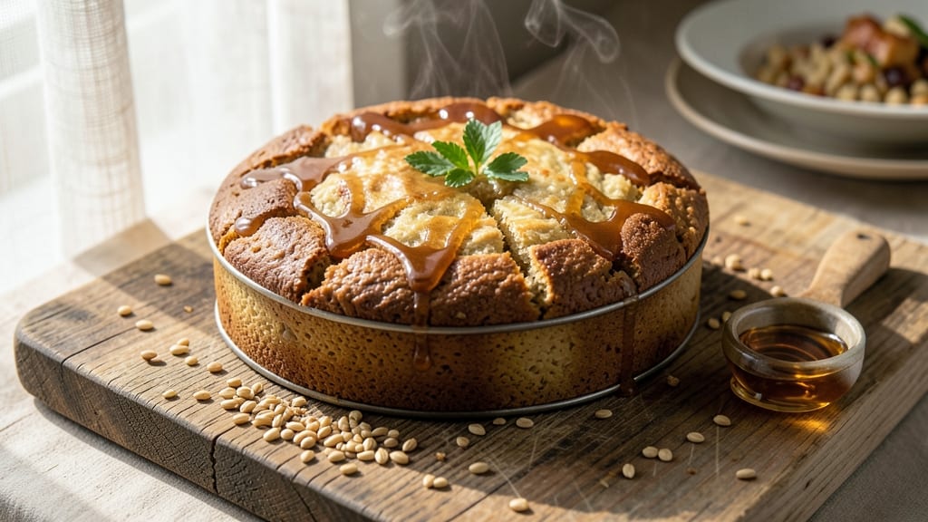 Ancient Barley Cake Recipe: Nutty Whole Grain Delight With Honeyed Crunch