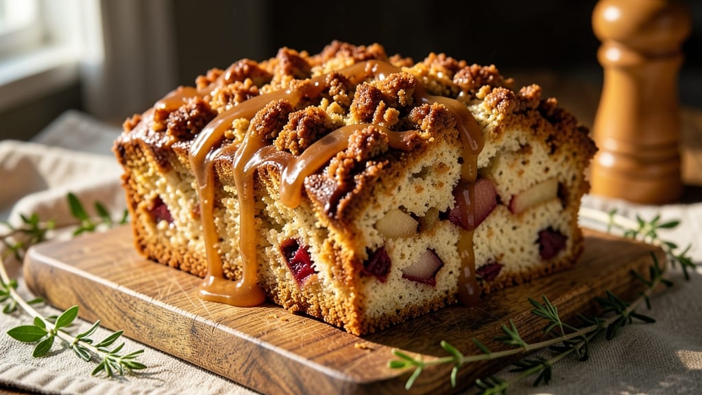 Apple Pie Bread Recipe With Cake Mix: Spiced Apple-Caramel Swirl in One Bowl