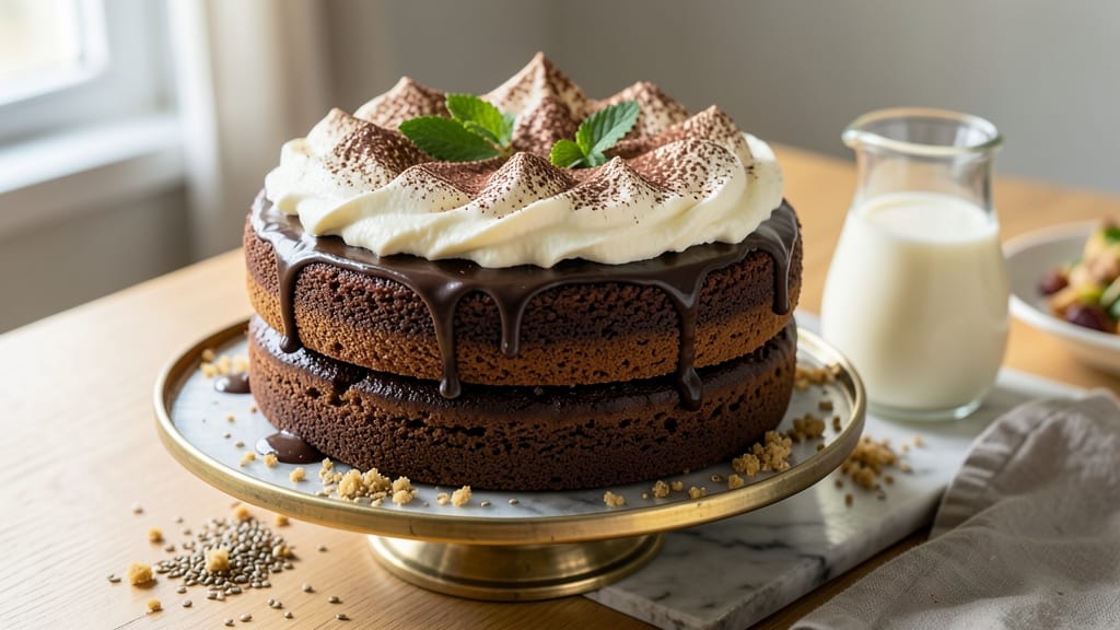 Almond Milk Chocolate Cake Recipe: Rich Moisture Without Dairy’s Guilt