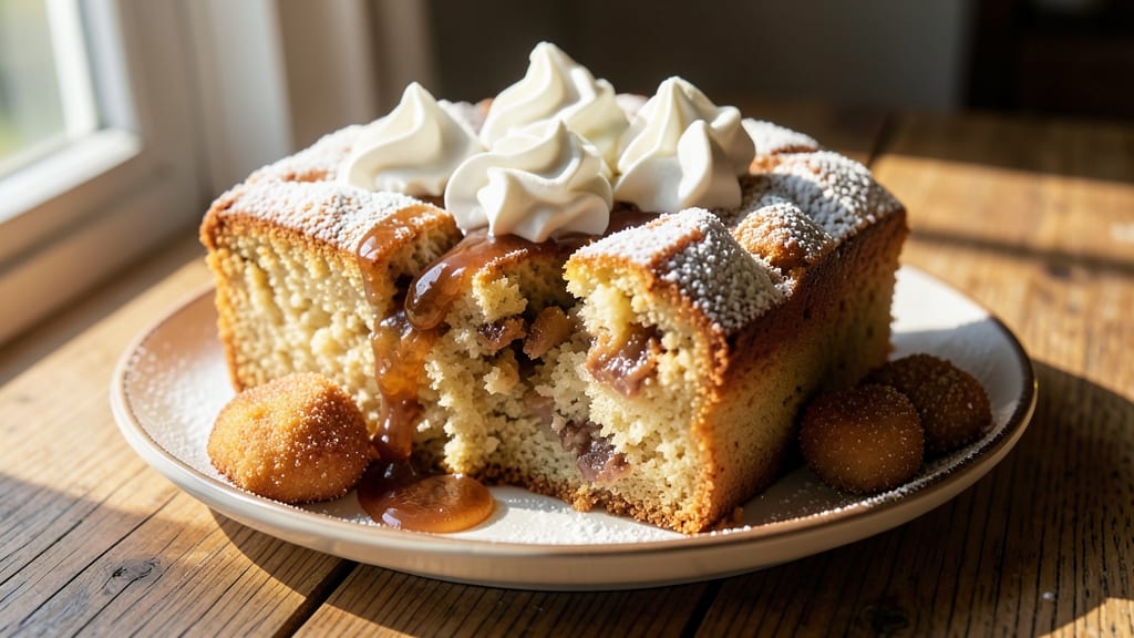 Apple Fritter Pound Cake Recipe: Caramelized Apple Streusel Crown Over Spiced Moist Layers