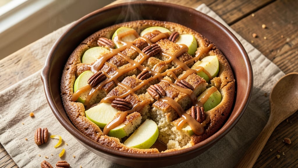 Apple Spice Cake Crock Pot Recipe: Warm Spiced Apple Filling with Buttery Crust