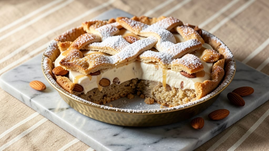 Almond Tart Cake Recipe: Nutty Crunch Meets Silky Chocolate Layers
